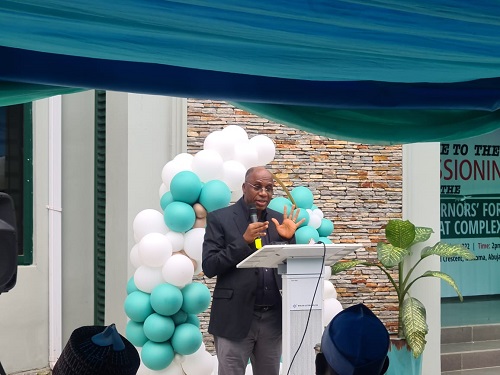 Amaechi speaks commissioning NGF Secretariat