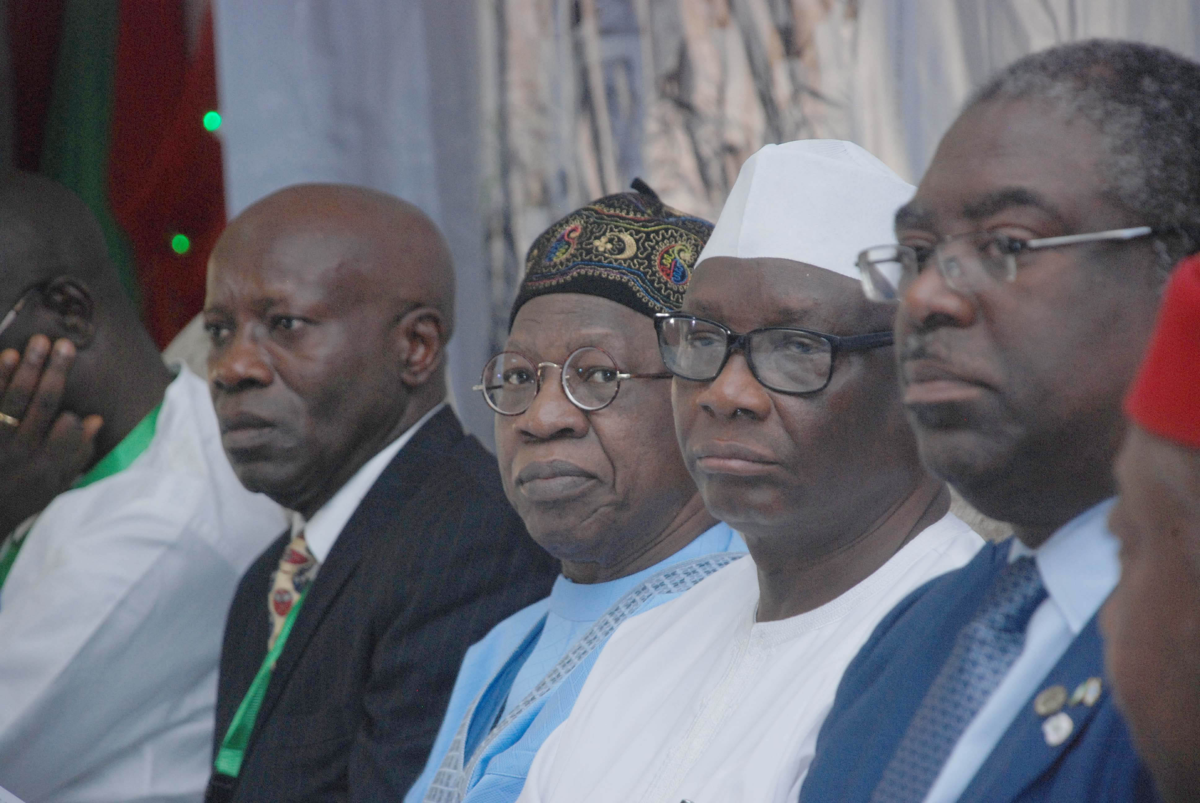 AB Okauru-DG,NGF, Hon. Min. Alh. Lai Mohammed 