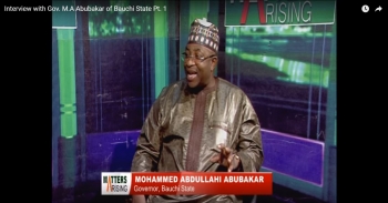 Interview with Gov. M.A Abubakar of Bauchi State